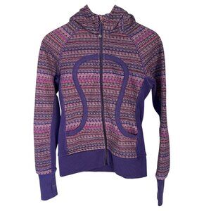 Lululemon Suba Hoodie II Women Size 6 Logo Athletic Athleisure Workout Gym Yoga
